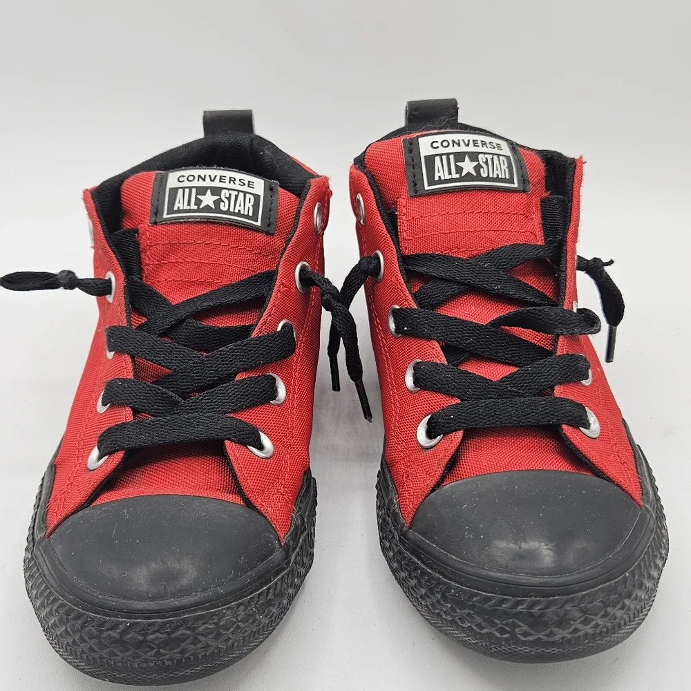 Converse Chuck Taylor Red High Top Shoes Kids Size 3